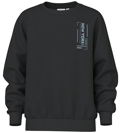 Name It Sweatshirt - NkmVasha - Black/New York 1982