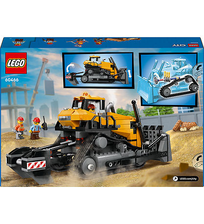 LEGO® City - Gul bulldozer 60466 - 682 dele