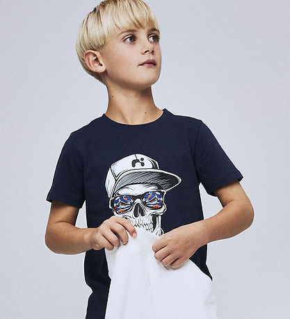 Name It T-shirt - NkmLorne - Navy Blazer