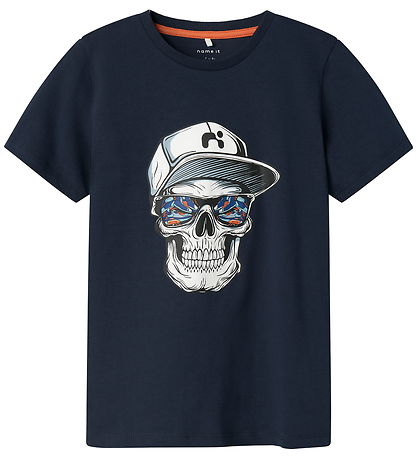 Name It T-shirt - NkmLorne - Navy Blazer