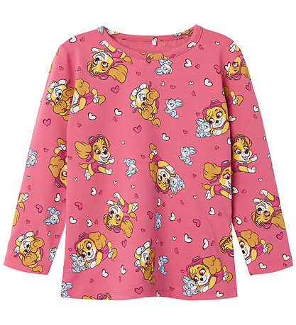 Name It Bluse - NmfJiddi - Paw - Rapture Rose