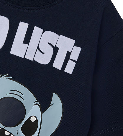 Name It T-shirt - NmmJudd - Stitch - Navy Blazer