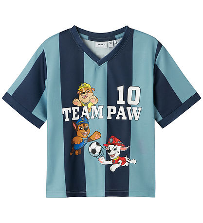 Name It T-shirt - NmmJakari - Paw Patrol - Dusty Blue