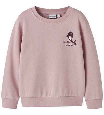 Name It Sweatshirt - NmfVasacha - Burnished Lilac/Narwhale