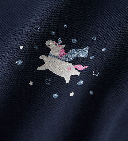 Name It Sweatshirt - NmfVasacha - Navy Blazer/Unicorn