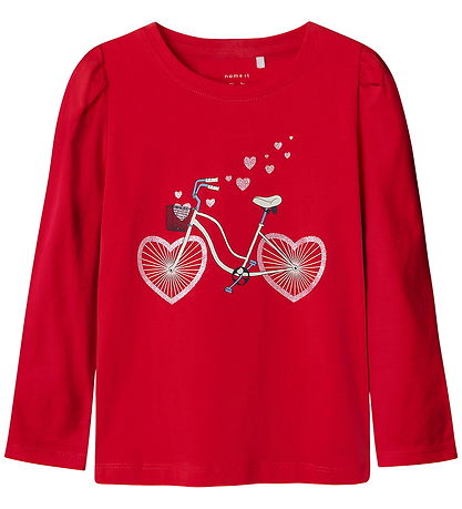 Name It Bluse - NmfKalesja - 2-pak - Pirouette/W. Tomato