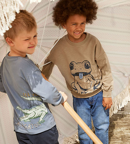 Minymo Sweatshirt - Timber Wolf