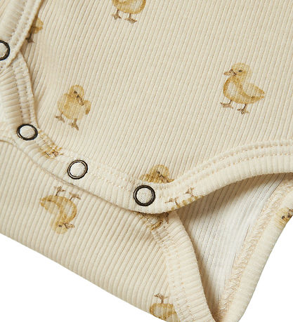 Lil Atelier Body l/æ - Slim - Nbnlavo - Turtledove/Duck