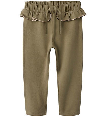 Lil Atelier Bukser - Rib - NmfThoro - Sepia Tint