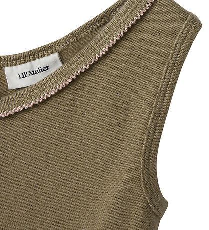 Lil Atelier Spencer - Rib - Loose - NmfThoro - Sepia Tint