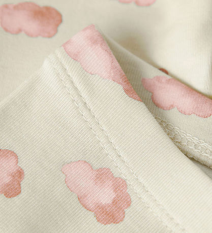 Lil Atelier Leggings - NbnLayo - Noos - Turtledove/PINK CLOUD