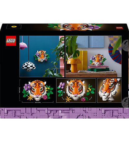 LEGO® Art - Faunasamlingen - Tiger 31217 - 744 Dele