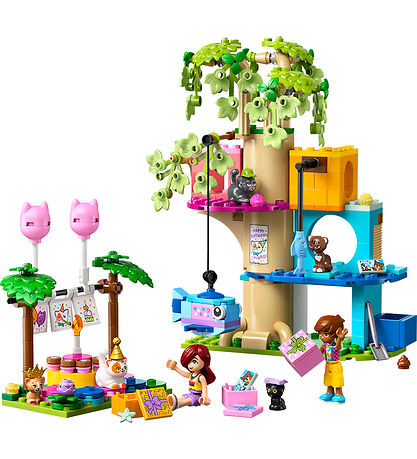 LEGO® Friends - Katte-fødselsdagsfest og trætophus 42666 - 321 D