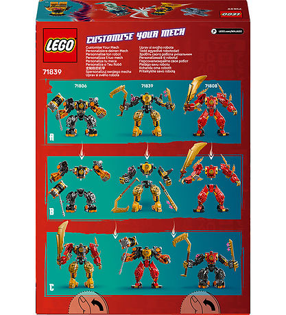LEGO® Ninjago - Arins Spinjitzu-kamprobot 71839 - 213 Dele