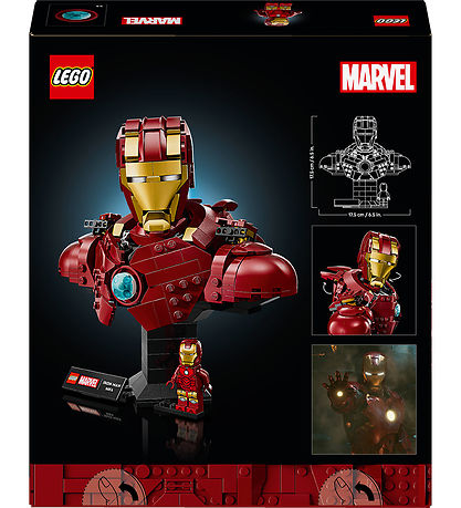 LEGO® Marvel - Iron Man MK4-buste 76327 - 436 Dele