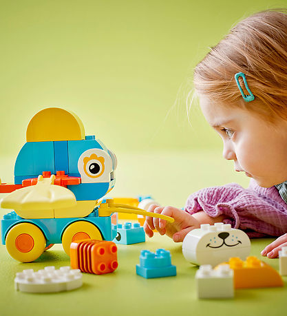 LEGO® DUPLO® - 3-i-1-dyr på hjul 10448 - 58 Dele