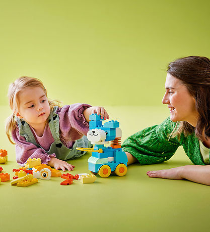 LEGO® DUPLO® - 3-i-1-dyr på hjul 10448 - 58 Dele