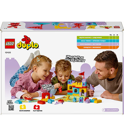 LEGO® DUPLO® - Hopsys slotsspil 10450 - 47 Dele