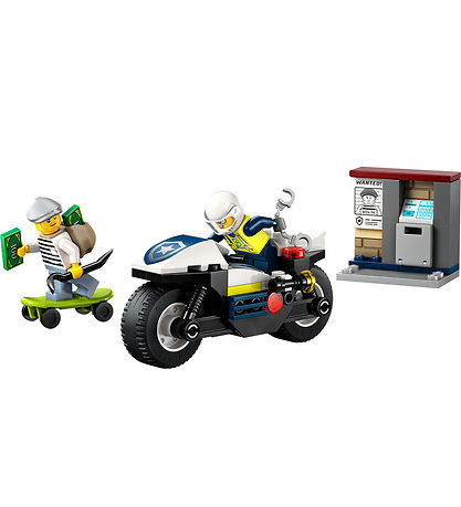 LEGO® City - Politimotorcykel på forbryderjagt 60455 - 65 Dele
