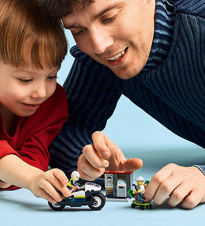 LEGO® City - Politimotorcykel på forbryderjagt 60455 - 65 Dele