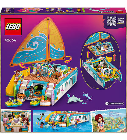 LEGO® Friends - Eventyrfyldt Bådrejse 42664 - 685 Dele