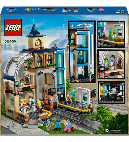 LEGO® City - Hovedbanegård 60469 - 752 Dele