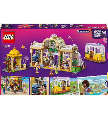 LEGO® Friends - Plantecafé Og Blomsterbutik 42671 - 1138 Dele