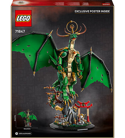 LEGO® Ninjago - Vogterdragen 71847 - 1650 Dele