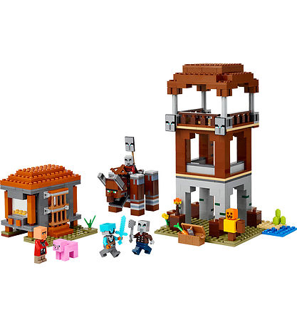 LEGO® Minecraft - Røverforposten Og Ravager 21278 - 665 Dele