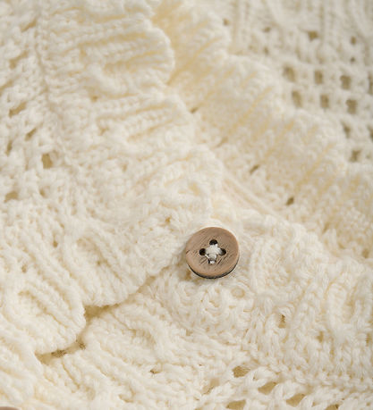 Minymo Cardigan - Strik - Marshmellow White