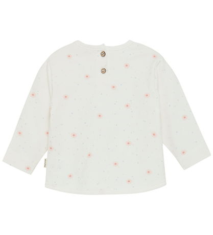 Minymo Sweatshirt - AOP - Marshmellow White