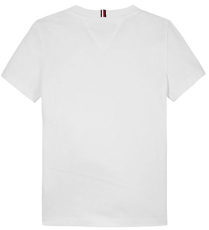 Tommy Hilfiger T-shirt - Graphic - Hvid