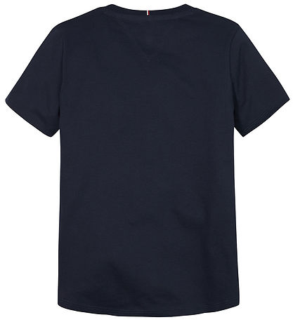 Tommy Hilfiger T-shirt - Script Slim - Dark Night Navy