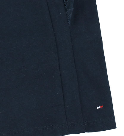 Tommy Hilfiger T-shirt - Broderie Anglaise - Dark Night Navy