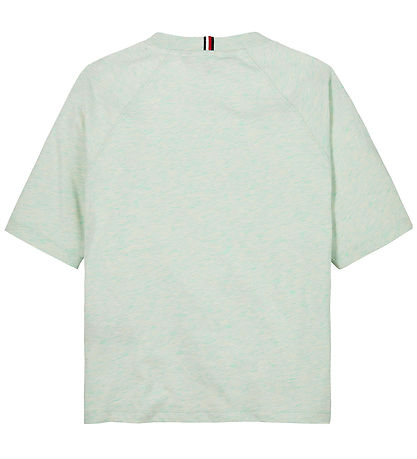 Tommy Hilfiger T-shirt - Varsity - Dew Green Heather