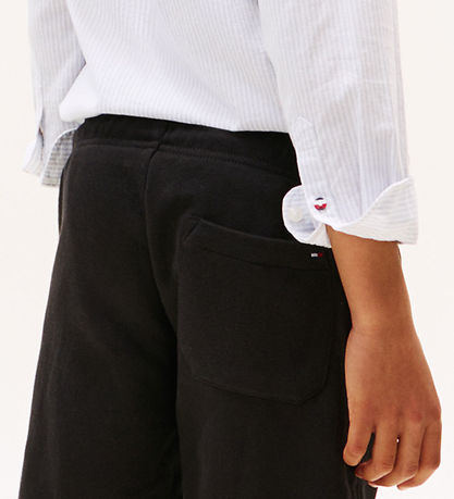 Tommy Hilfiger Sweatshorts - Flag - Sort