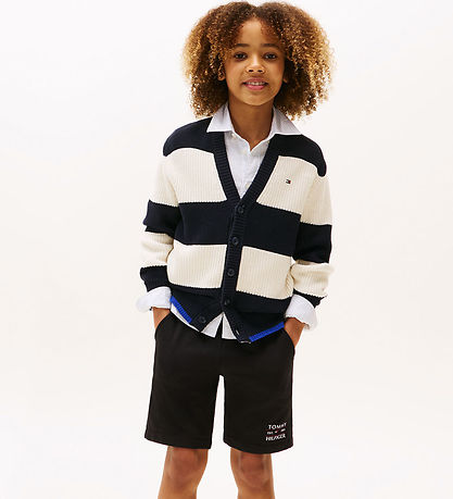 Tommy Hilfiger Sweatshorts - Flag - Sort