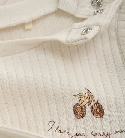 Fixoni Bluse - Rib - Eggnog