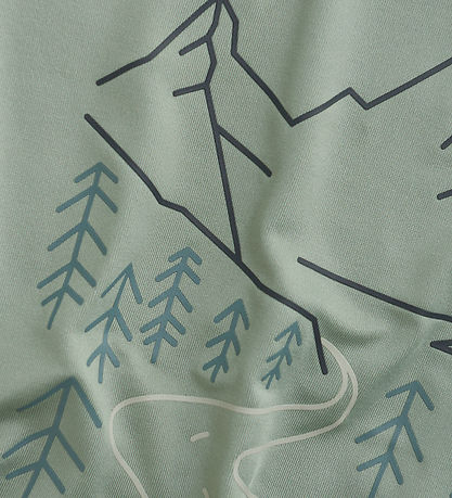 Color Kids T-shirt - Baselayer - Iceberg Green