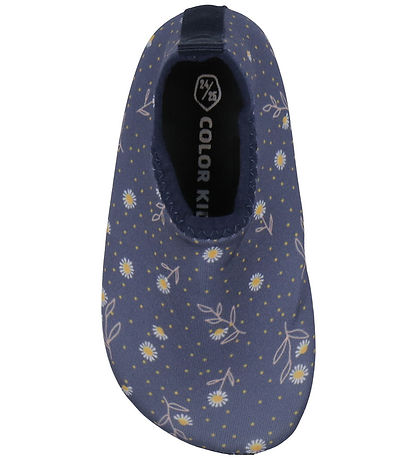 Color Kids Badesko - AOP - Vintage Indigo
