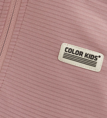 Color Kids Jakke m. Fleece - Stretch - Woodrose