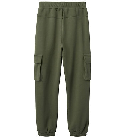 Name It Sweatpants - NkmPsavase - Deep Lichen Green