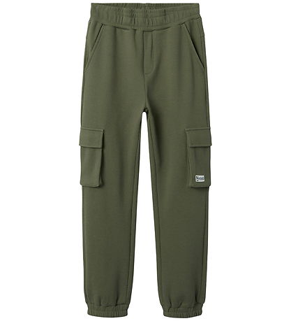 Name It Sweatpants - NkmPsavase - Deep Lichen Green