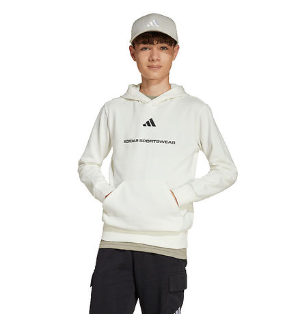 adidas Performance Hættetrøje - B FL - Owhite
