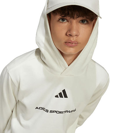 adidas Performance Hættetrøje - B FL - Owhite