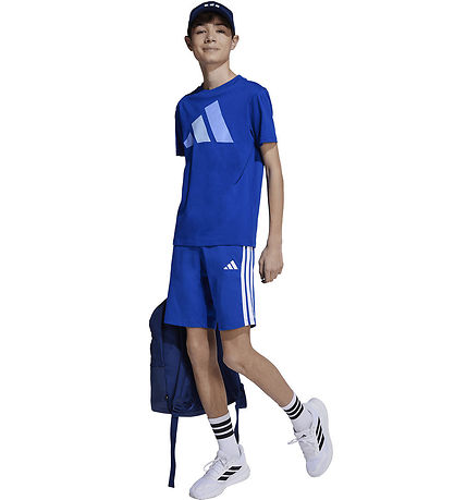 adidas Performance T-shirt - J BL - Royblu/Blufus/Globlu