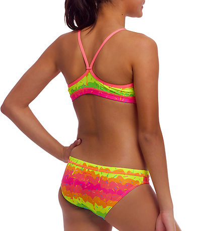 Funkita Bikini - Racerback - UV50+ -  Melting Mayhem