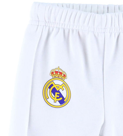 adidas Performance Sweatsæt - Real Madrid - Hvid/Sort/Croyal