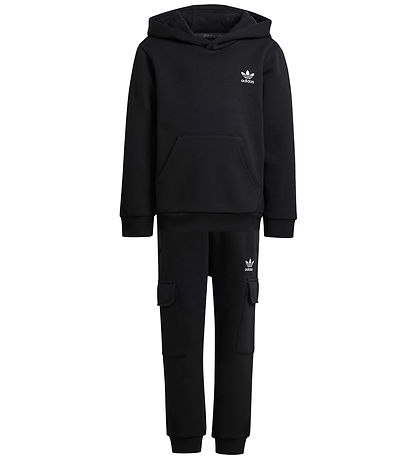 adidas Originals Sweatsæt - Hoodie FZ Cargo - Black