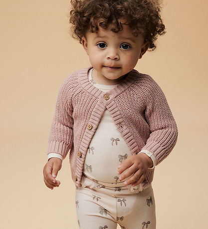 Lil' Atelier Body l/æ - Rib - NbfGavo - Silver Peony/Bow